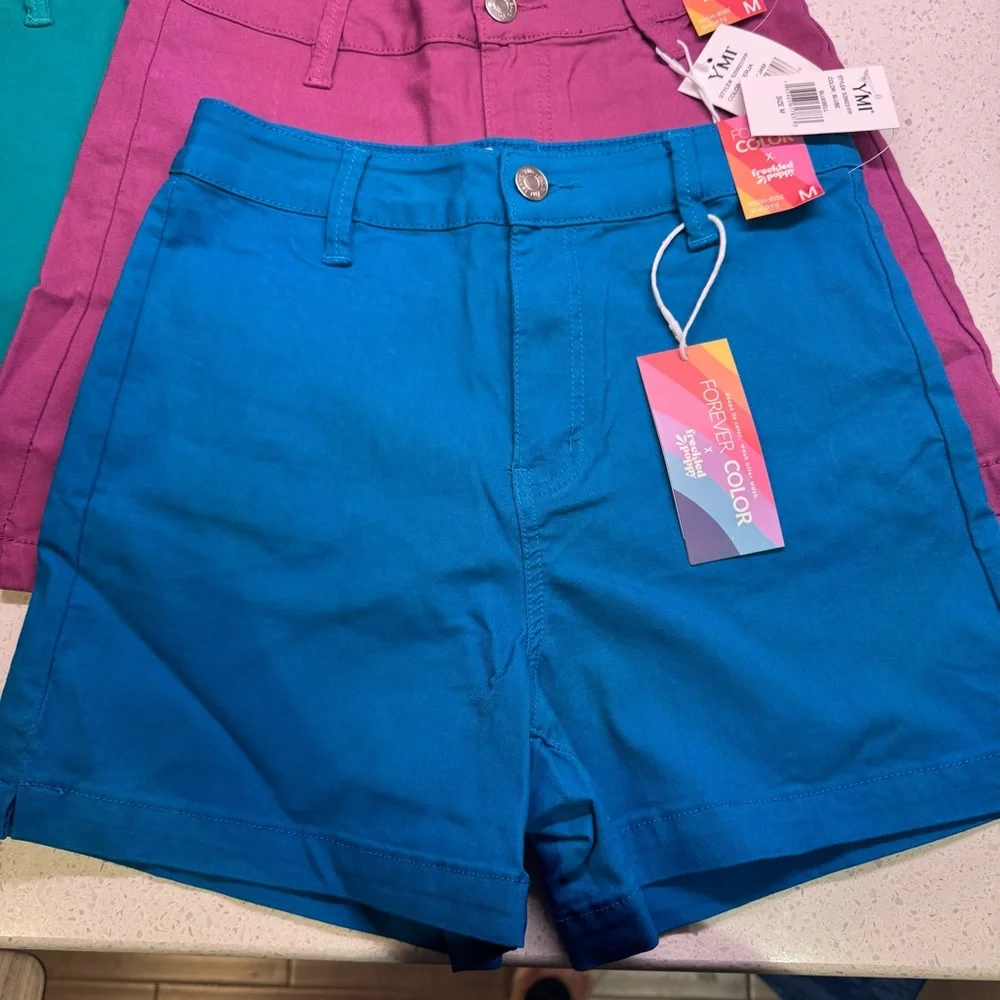 YMI Bermuda Shorts Casual Style - multiple colors available - Size M - Picture 2 of 13